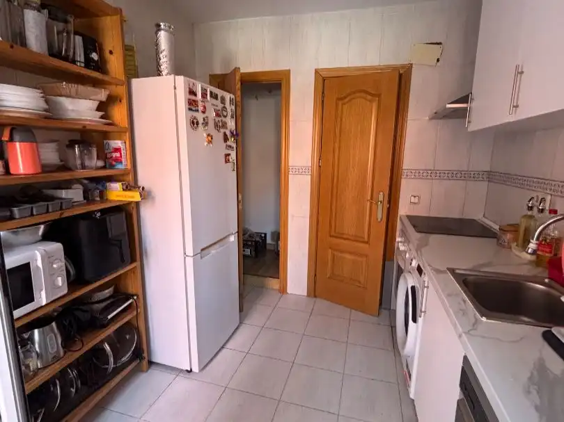 Kitchen of Flat for sale in Madrid  with Terrace and Balcony