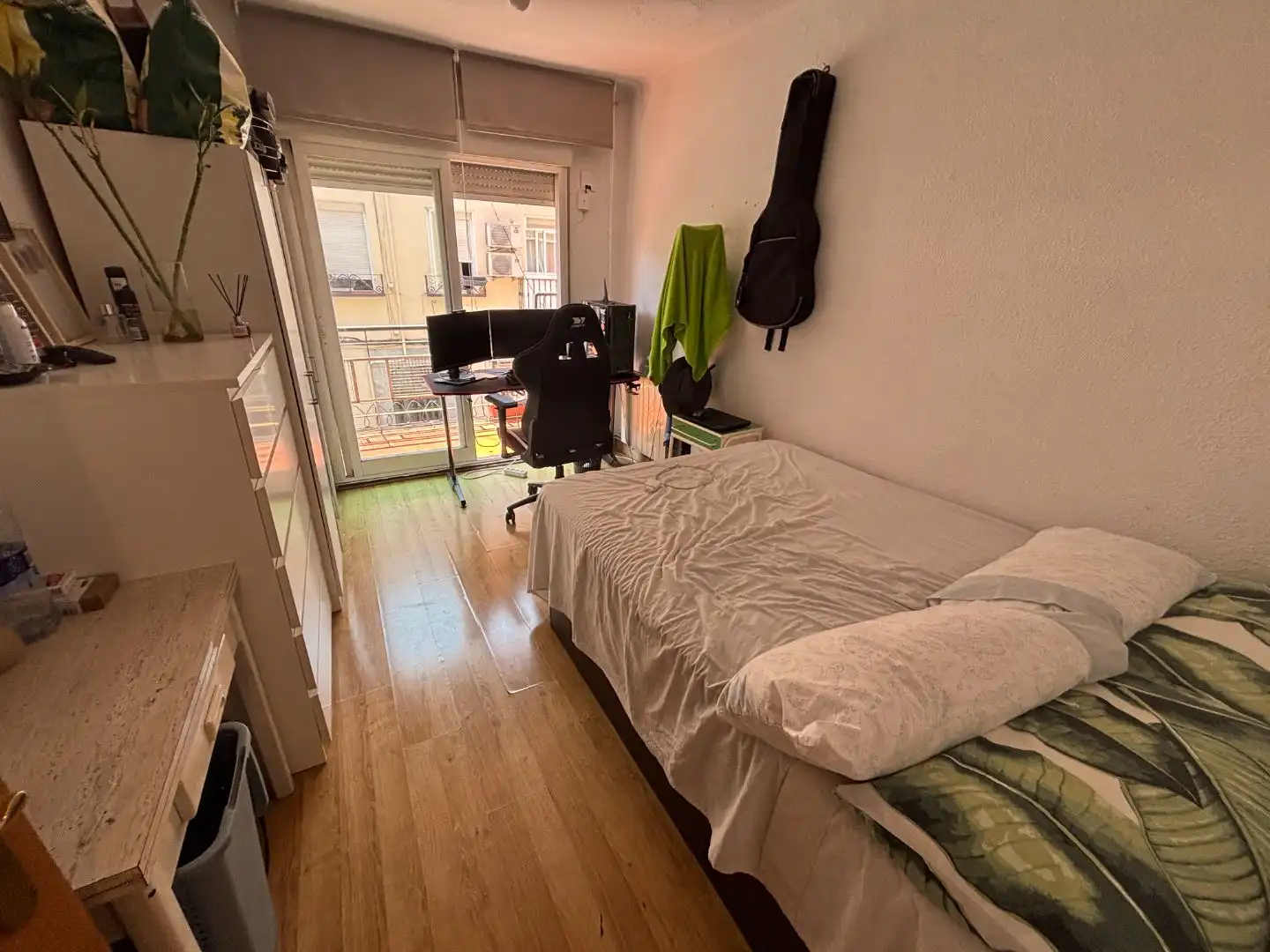 Bedroom of Flat for sale in Madrid  with Terrace and Balcony