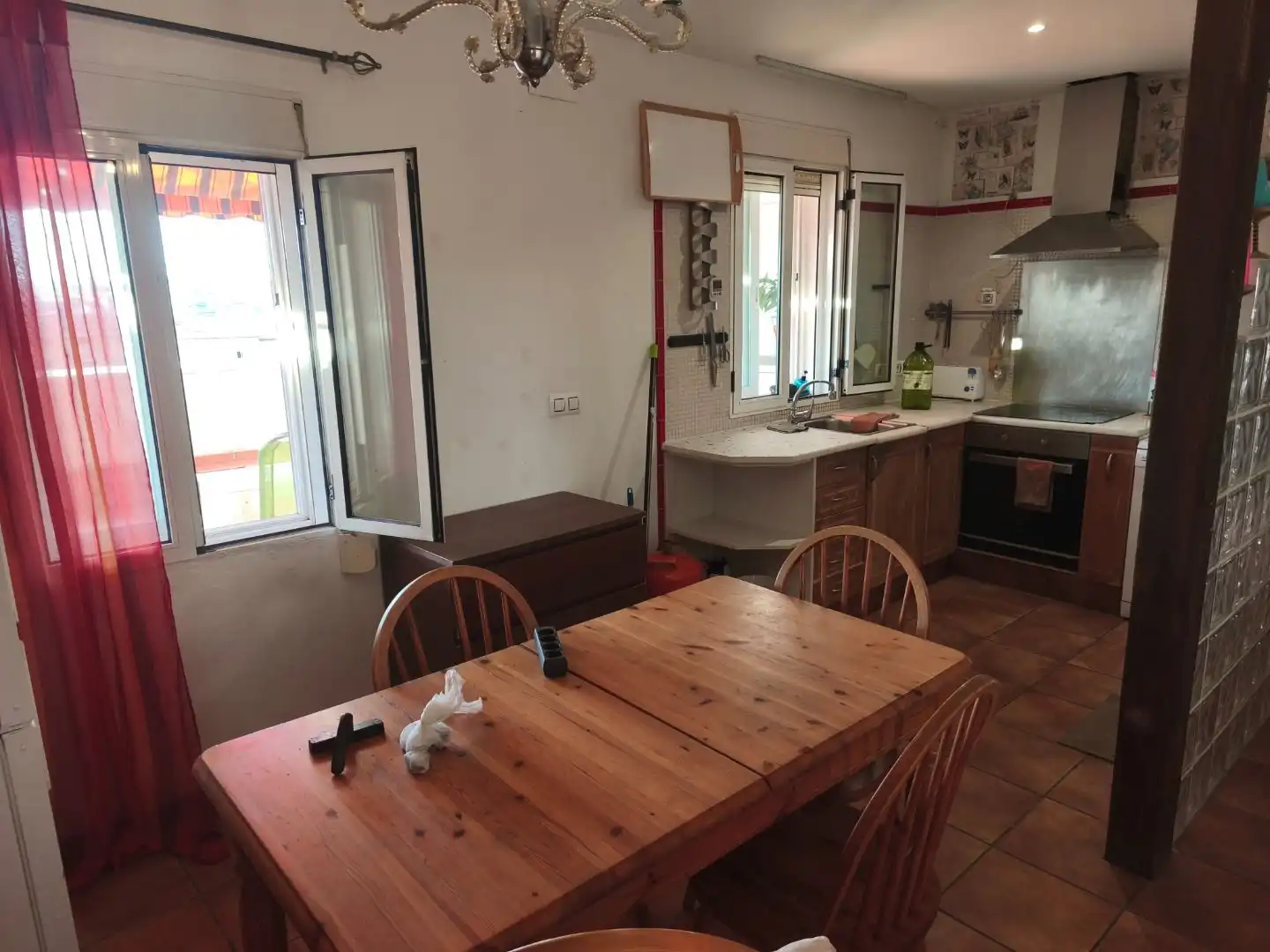 Ático en venta en Calle Gumersinda Rosillo, 1, Moscardó Cocina de Ático en venta en Madrid Capital con Aire acondicionado, Terraza y Balcón