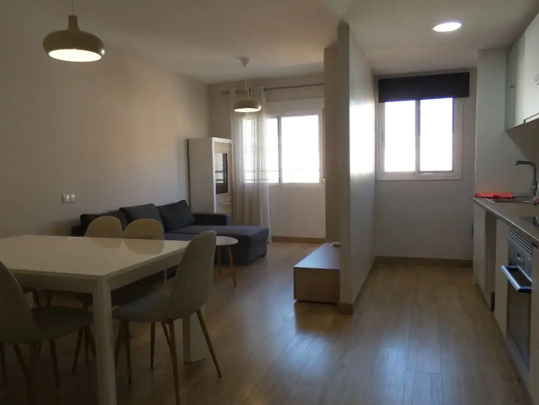 Flat for rent in Carrer Mare de Déu de la Mercè, 26, Centro Living room of Flat for rent in Mutxamel with Air Conditioner, Parquet flooring and Storage room
