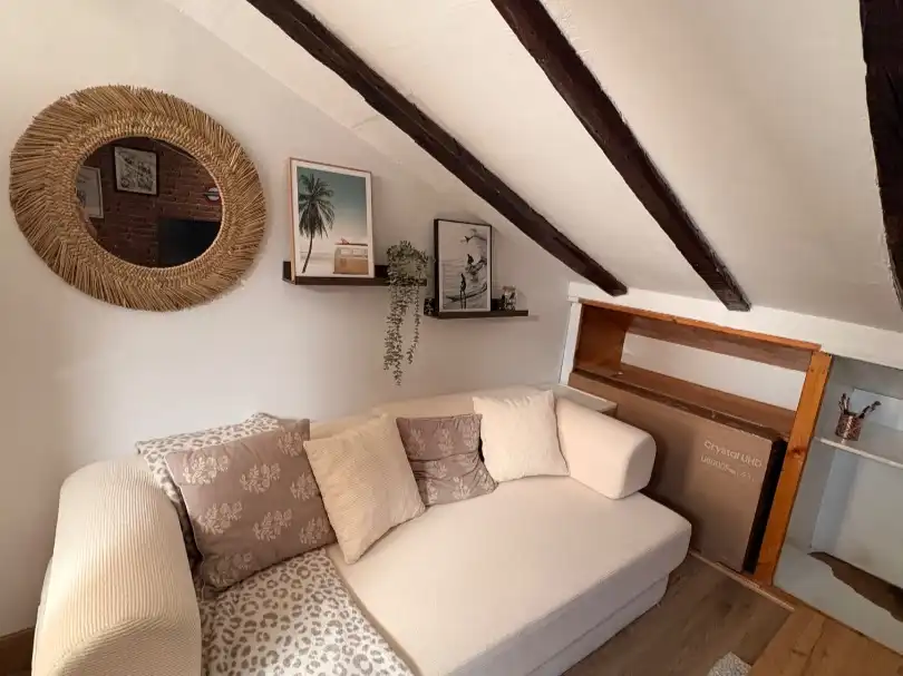 Flat for rent in Calle de Ramón Serrano, 24, Vista Alegre Living room of Flat for rent in Madrid with Air Conditioner, Terrace and Furnished