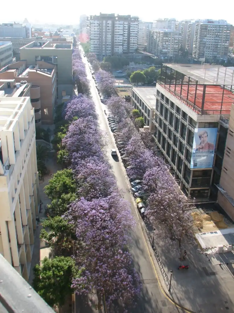 Wohnung zur Miete in Carrer de Gascó Oliag, 8, Ciutat Universitària Außenansicht von Wohnung zur Miete in Valencia mit Möbliert, Ofen und Waschmaschine