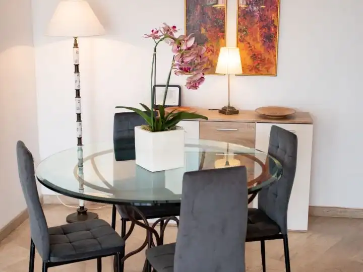 Apartments for rent in Avinguda de Gabriel Roca, 45, Porto Pi Dining room of Apartments for rent in Palma de Mallorca with Air Conditioner, Terrace and Swimming Pool