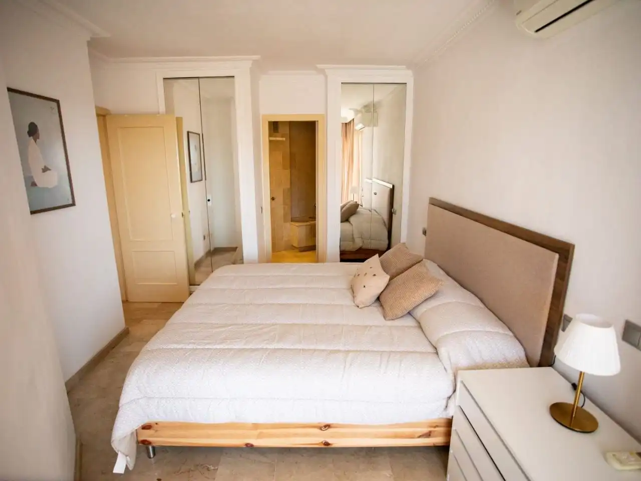 Apartments for rent in Avinguda de Gabriel Roca, 45, Porto Pi Bedroom of Apartments for rent in Palma de Mallorca with Air Conditioner, Terrace and Swimming Pool