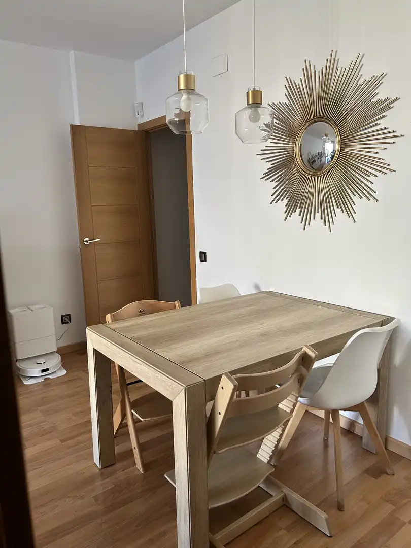 Flat for sale in Passeig de la Zona Franca, 172, La Marina del Port Dining room of Flat for sale in Barcelona Capital with Air Conditioner and Balcony
