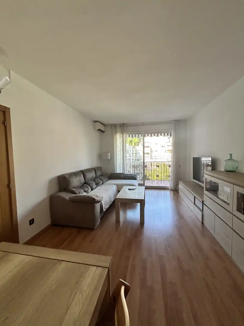 Flat for sale in Passeig de la Zona Franca, 172, La Marina del Port Living room of Flat for sale in Barcelona Capital with Air Conditioner and Balcony