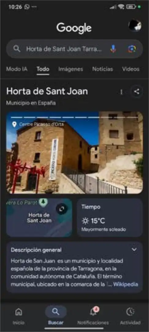 Casa o xalet en venda a Horta de Sant Joan Vista exterior de Casa o xalet en venda en Horta de Sant Joan