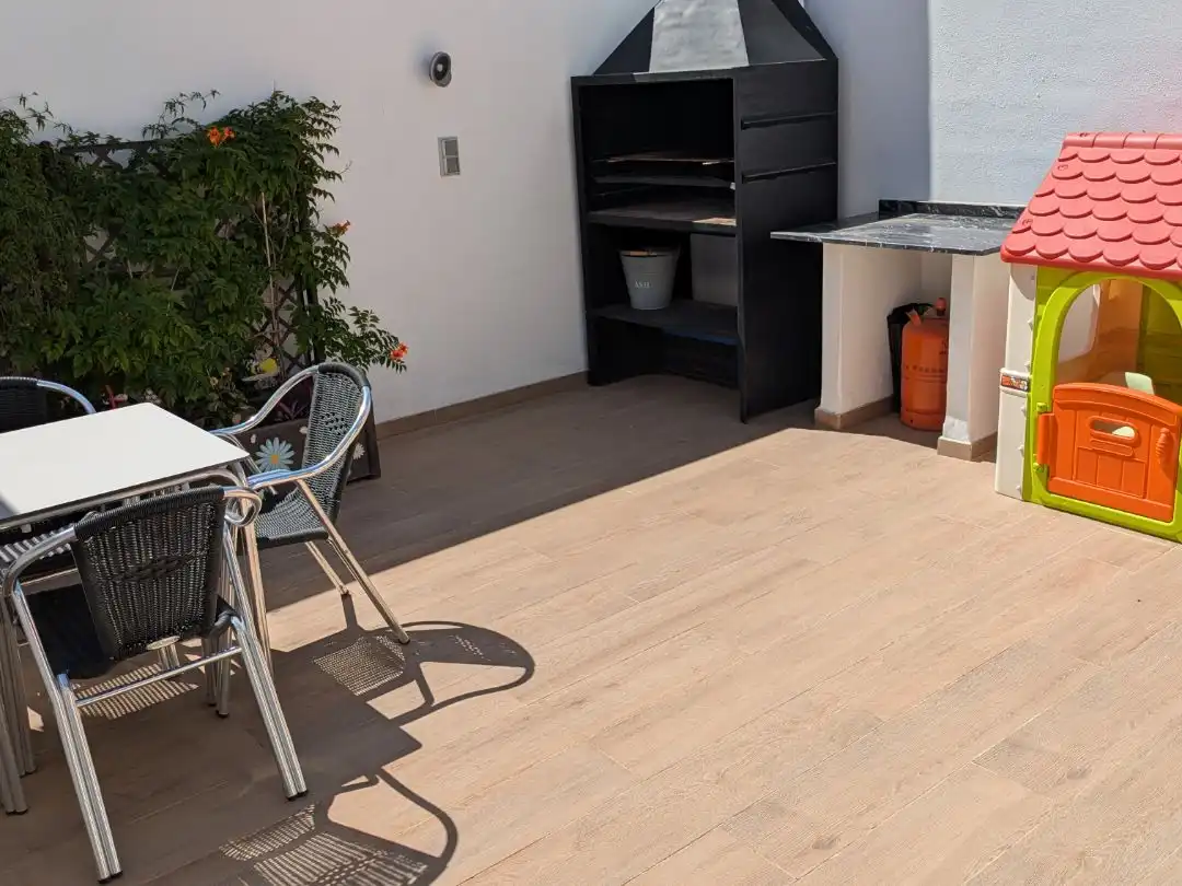 Detached homes for sale in Calle el Rocío, 24, Motilla del Palancar Terrace of Detached homes for sale in Motilla del Palancar with Air Conditioner, Heating and Storage room
