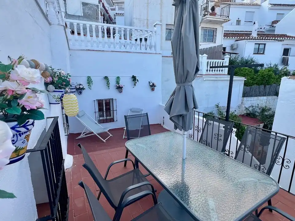 Flat for sale in Calle San Sebastián, 34, Mijas pueblo Terrace of Flat for sale in Mijas with Air Conditioner and Terrace