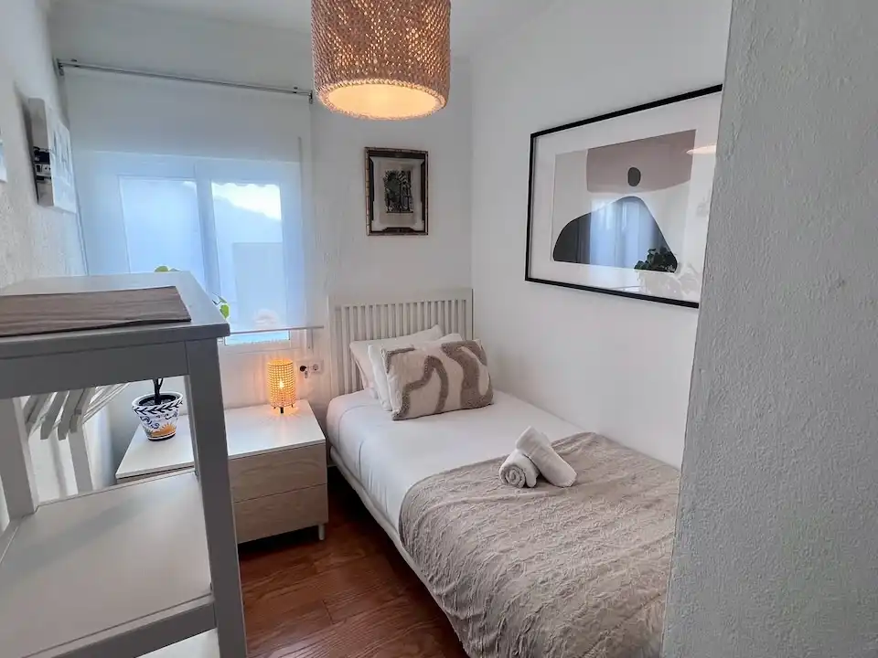 Flat for sale in Calle San Sebastián, 34, Mijas pueblo Bedroom of Flat for sale in Mijas with Air Conditioner and Terrace