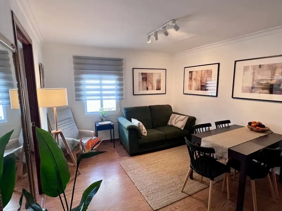 Flat for sale in Calle San Sebastián, 34, Mijas pueblo Living room of Flat for sale in Mijas with Air Conditioner and Terrace