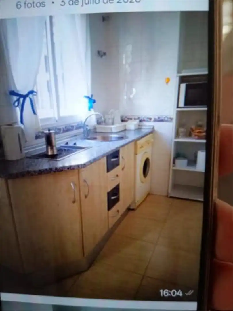 Küche von Wohnung zur Miete in Málaga Capital mit Terrasse