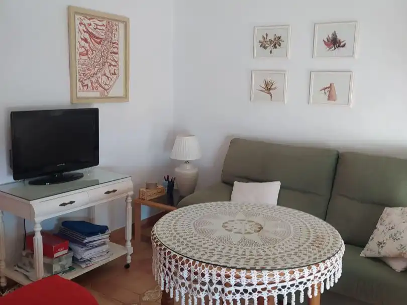 Wohnzimmer von Wohnung zur Miete in Rota mit Klimaanlage, Heizung und Möbliert