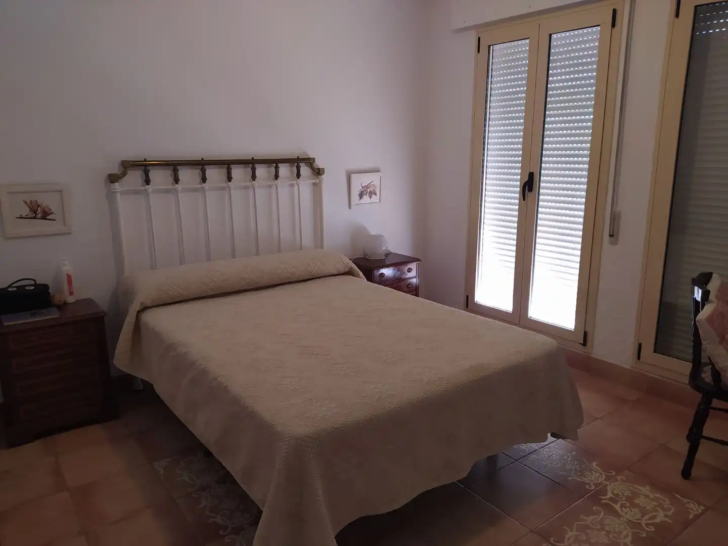 Schlafzimmer von Wohnung zur Miete in Rota mit Klimaanlage, Heizung und Möbliert