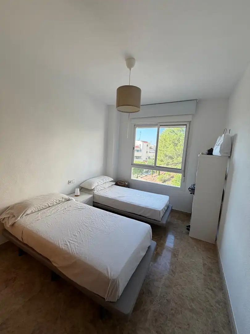 Pis de lloguer a Calle Garden Golf, 4, Altorreal - El Chorrico Dormitori de Pis de lloguer en Molina de Segura amb Aire condicionat, Jardí privat i Terrassa