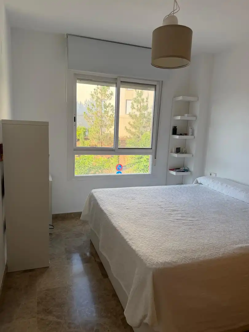 Pis de lloguer a Calle Garden Golf, 4, Altorreal - El Chorrico Dormitori de Pis de lloguer en Molina de Segura amb Aire condicionat, Jardí privat i Terrassa