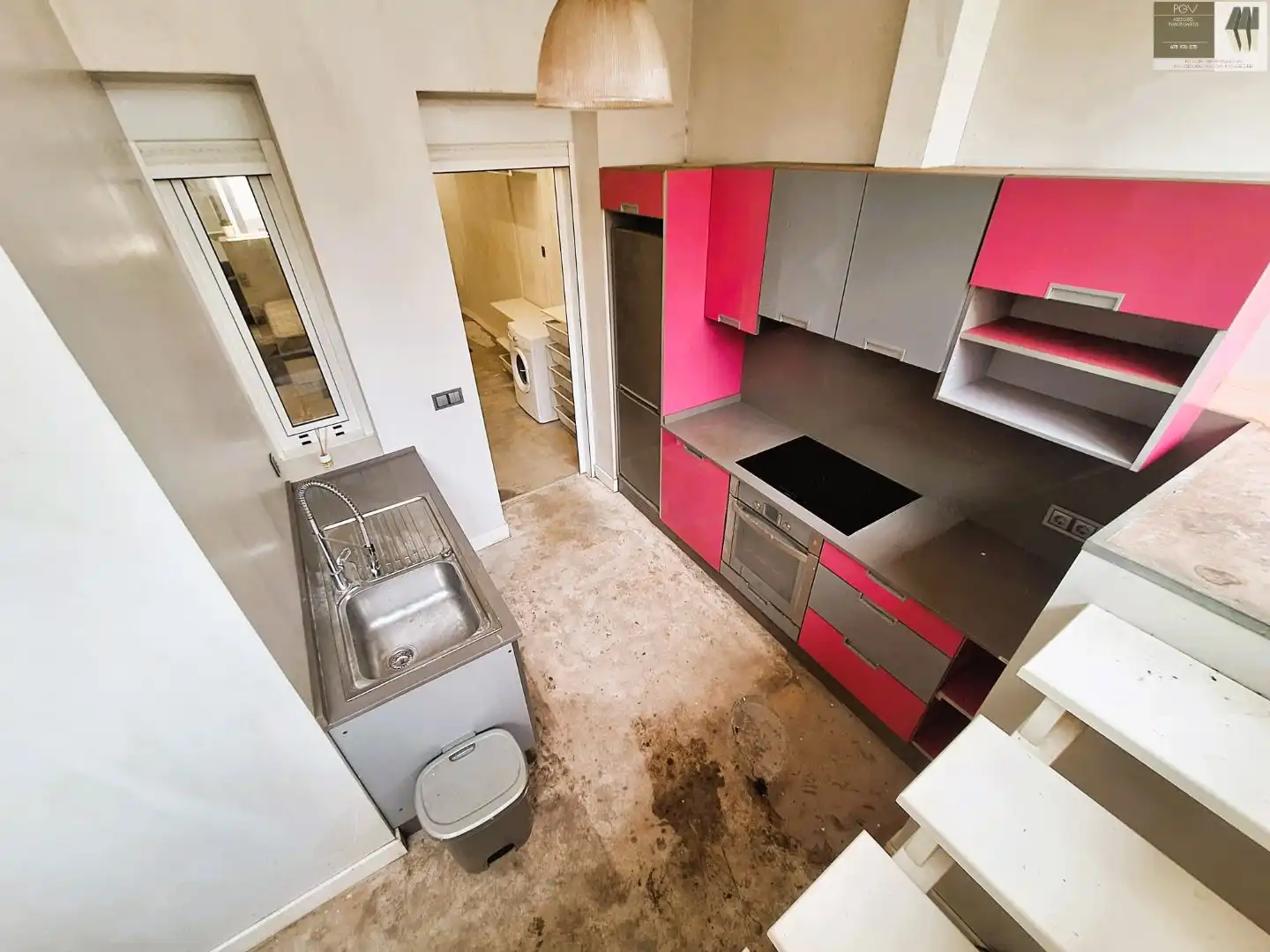 Piso en venta en Rúa Atocha Alta, 26, Monte Alto - Zalaeta - Atocha Cocina de Piso en venta en A Coruña Capital con Jardín privado, Terraza y Amueblado