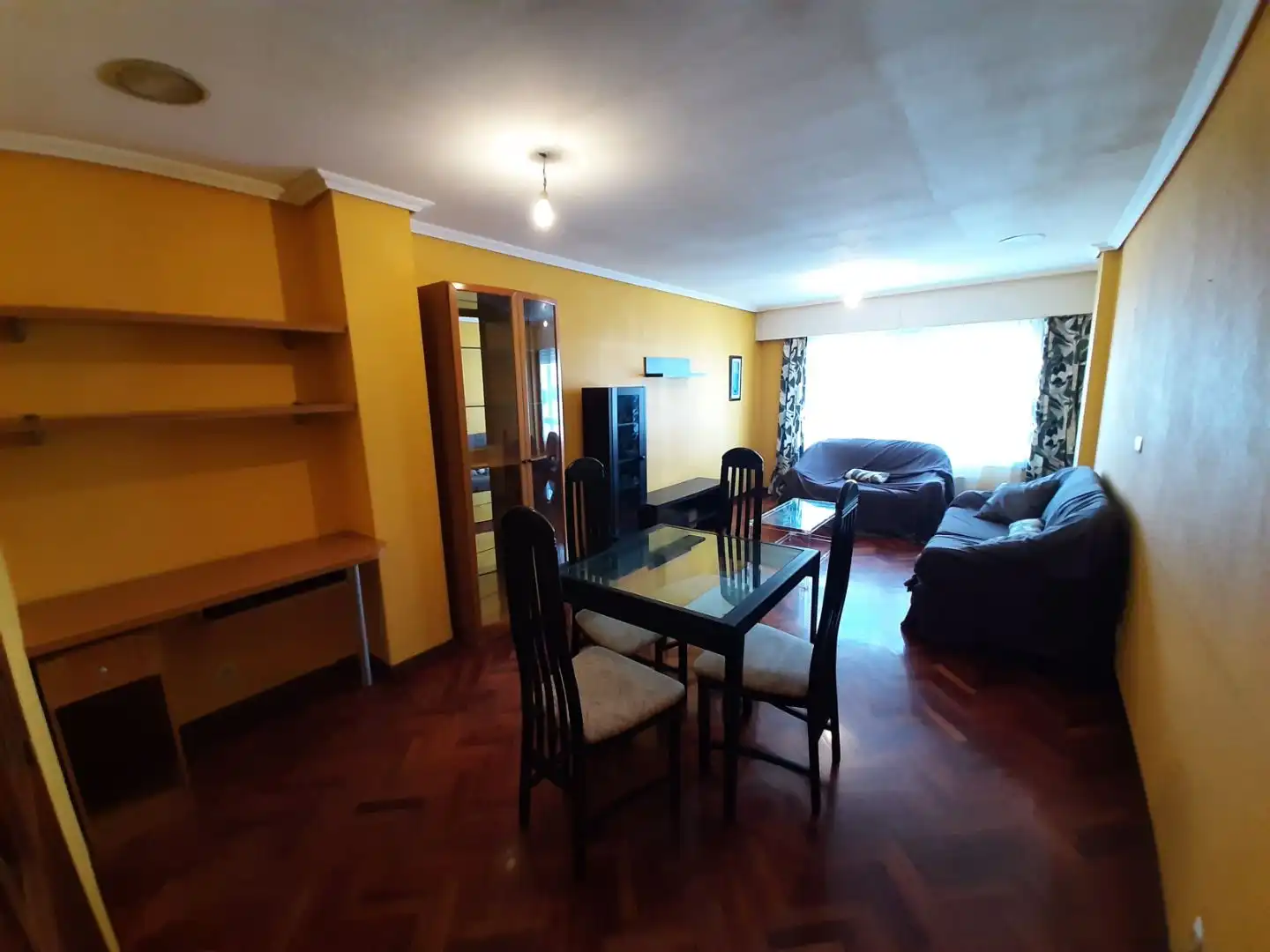 Piso de alquiler en Calle Doctor Joaquín Cotarelo, 2, Someso - Matogrande Sala de estar de Piso de alquiler en A Coruña Capital con Calefacción, Parquet y Trastero
