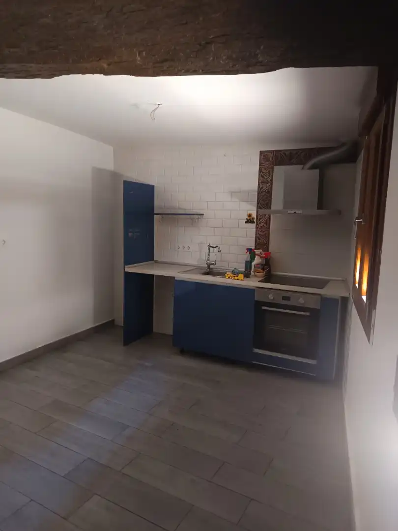 Cuina de Casa adosada en venda en Arcas del Villar amb Moblat