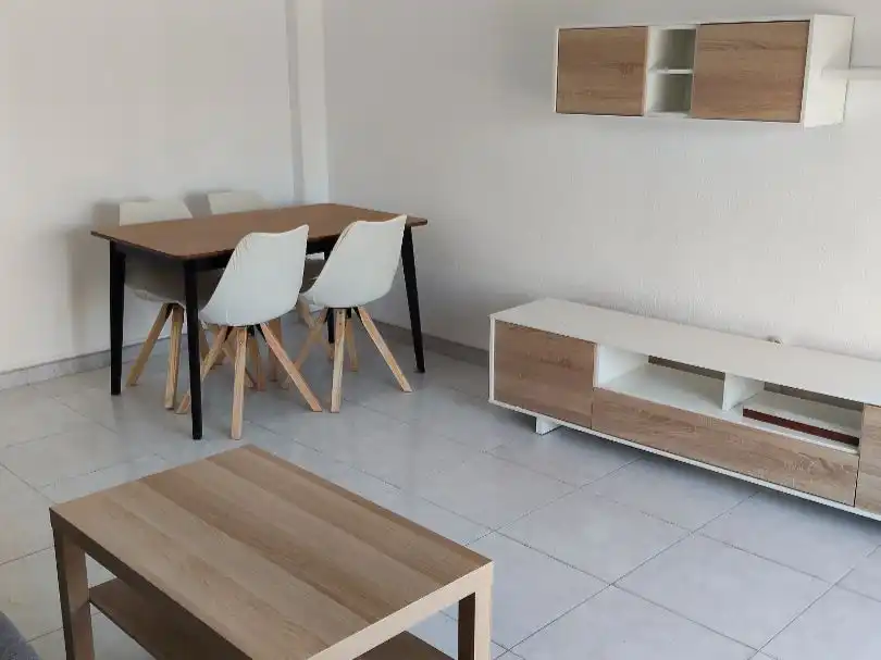 Living room of Flat for rent in Tomelloso  with Air Conditioner, Terrace and Furnished