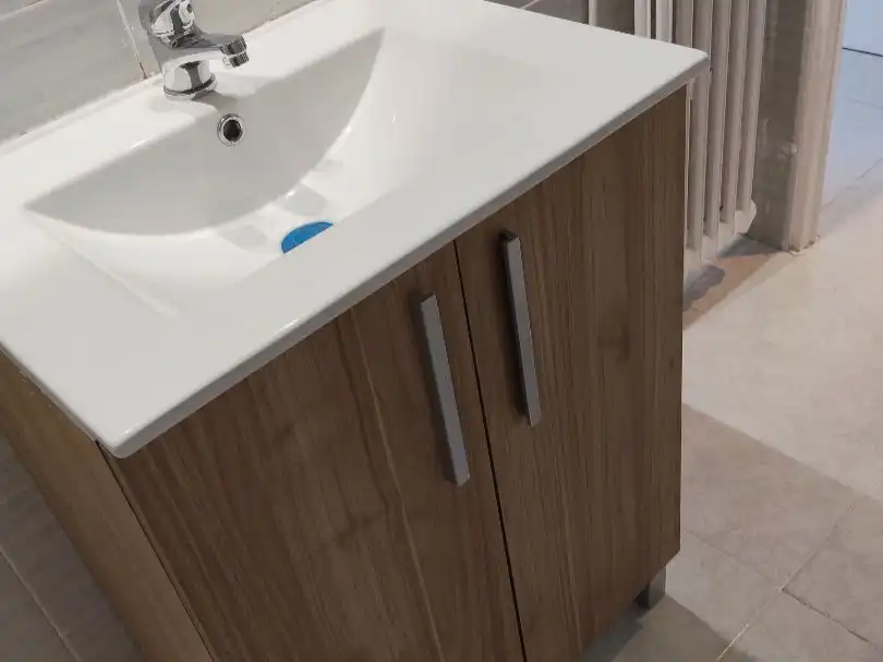 Bathroom of Flat for rent in Tomelloso  with Air Conditioner, Terrace and Furnished