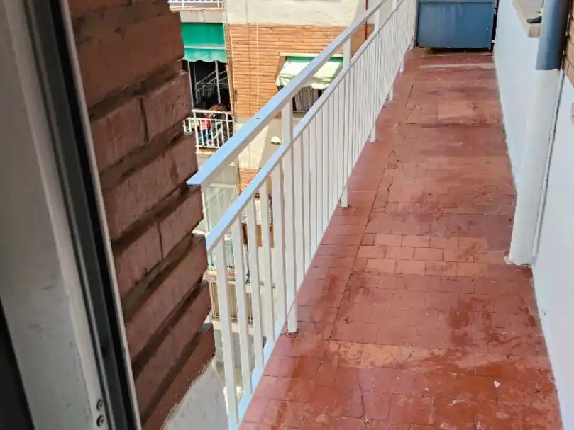 Balcony of Flat for rent in Tomelloso  with Air Conditioner, Terrace and Furnished