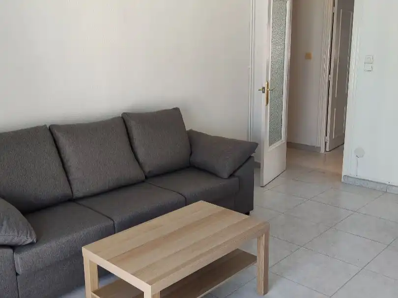 Living room of Flat for rent in Tomelloso  with Air Conditioner, Terrace and Furnished