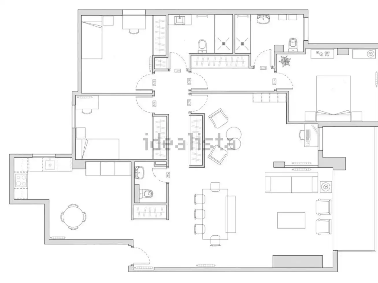 Wohnung zum Verkauf in Calle Tramontana, 28, Prado de Somoaguas Wohnung zum Verkauf in Pozuelo de Alarcón mit Klimaanlage, Heizung und Parkett