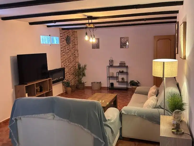 Living room of Flat for sale in Elche / Elx  with Air Conditioner, Heating and Private garden