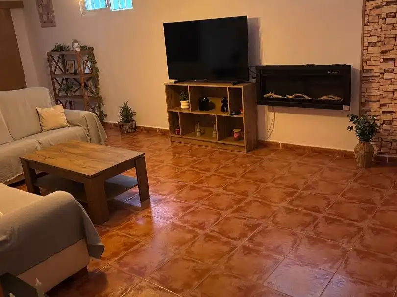 Living room of Flat for sale in Elche / Elx  with Air Conditioner, Heating and Private garden