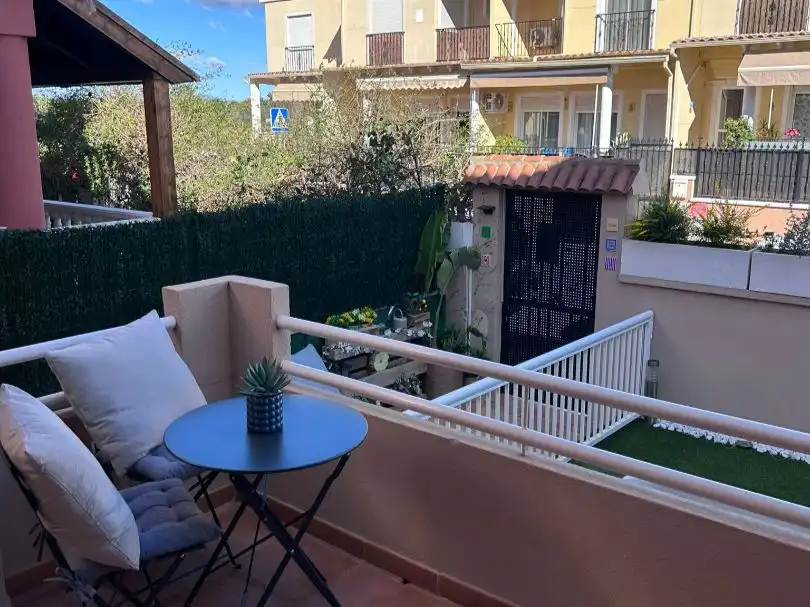 Terrace of Flat for sale in Elche / Elx  with Air Conditioner, Heating and Private garden
