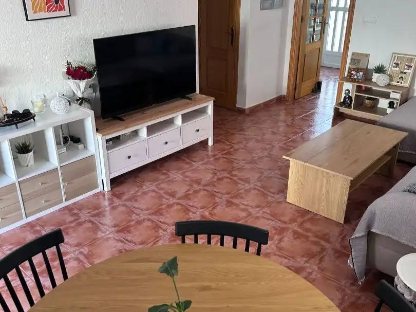 Living room of Flat for sale in Elche / Elx  with Air Conditioner, Heating and Private garden