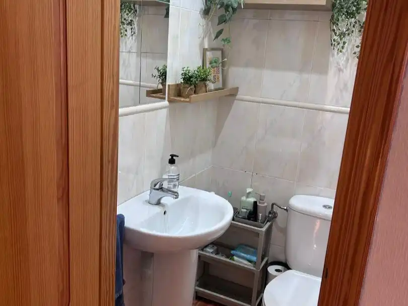 Bathroom of Flat for sale in Elche / Elx  with Air Conditioner, Heating and Private garden