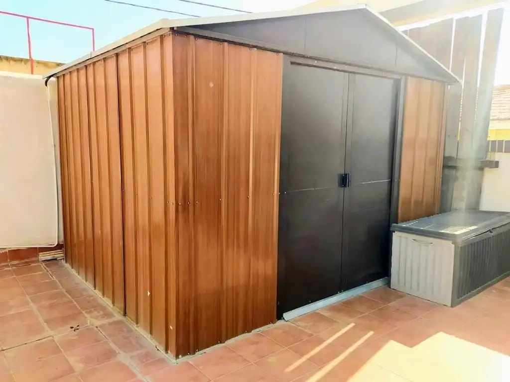 Garten von Dachboden zur Miete in San Vicente del Raspeig / Sant Vicent del Raspeig mit Klimaanlage, Privatgarten und Parkett
