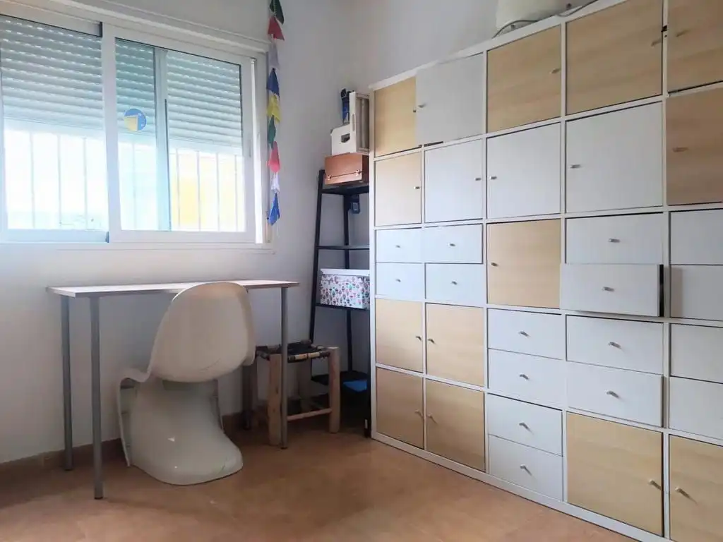 Schlafzimmer von Dachboden zur Miete in San Vicente del Raspeig / Sant Vicent del Raspeig mit Klimaanlage, Privatgarten und Parkett