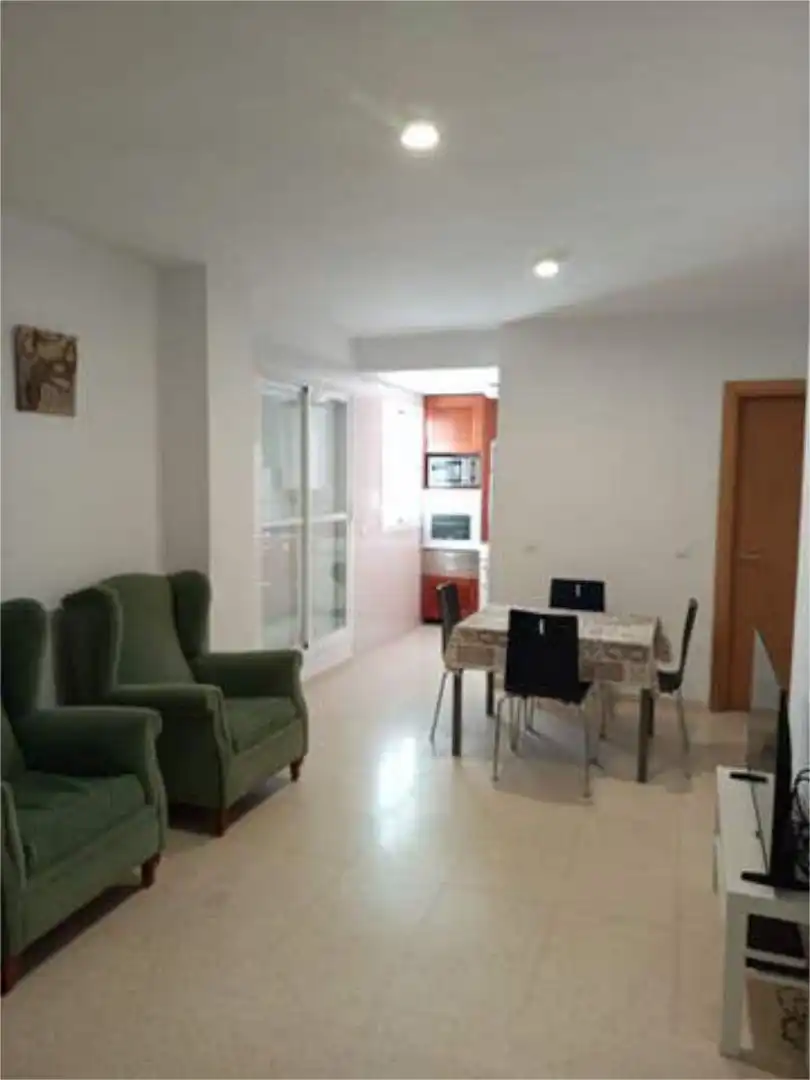 Sala de estar de Estudio de alquiler en Sanlúcar la Mayor con Calefacción, Terraza y Amueblado