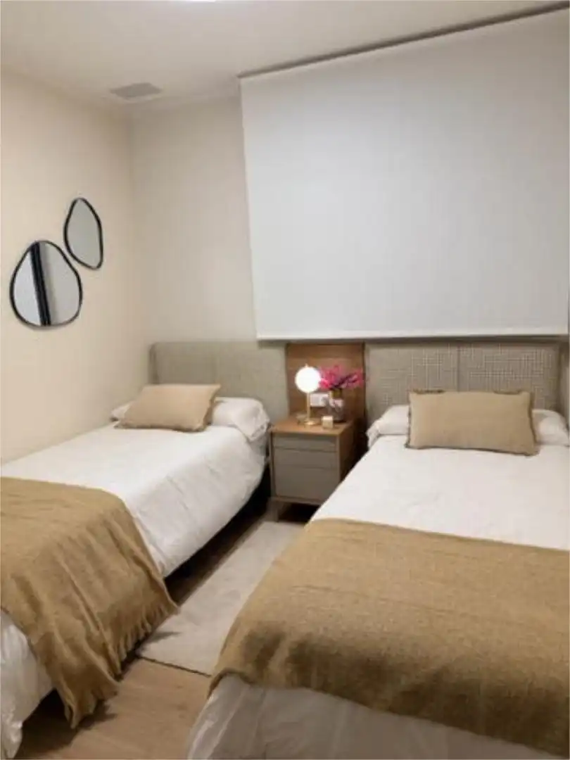 Apartament en venda a El Puig Dormitori de Apartament en venda en El Puig de Santa Maria amb Calefacció, Jardí privat i Terrassa