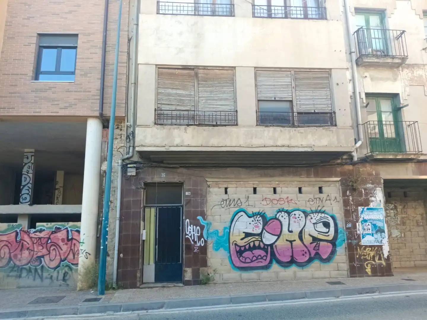 Exterior view of Flat for sale in Tafalla  with Terrace, Storage room and Balcony