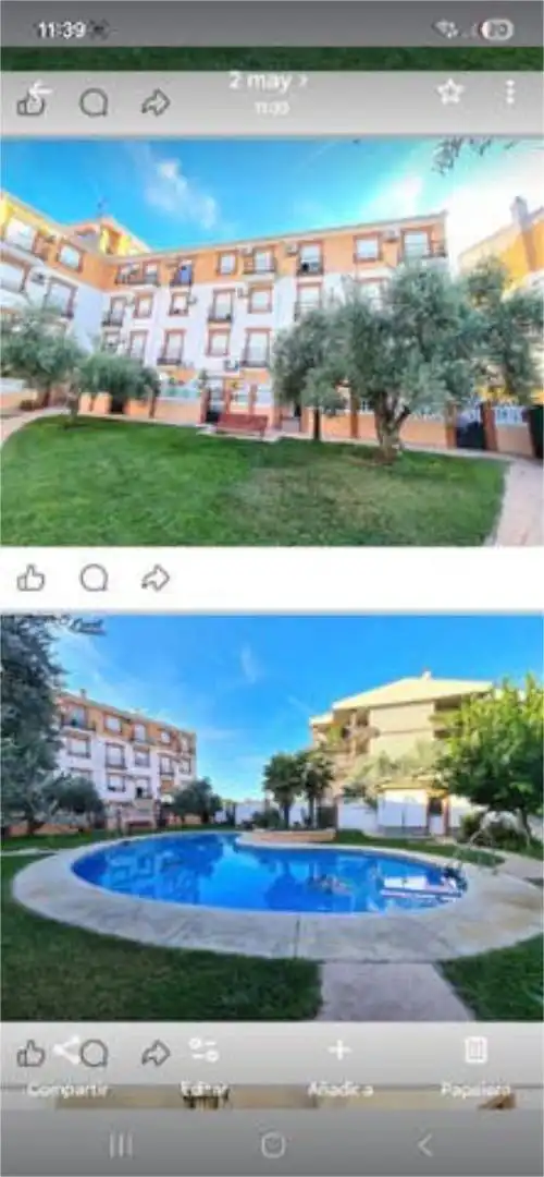 Flat for rent in La Carolina Exterior view of Flat for rent in La Carolina with Private garden, Terrace and Swimming Pool