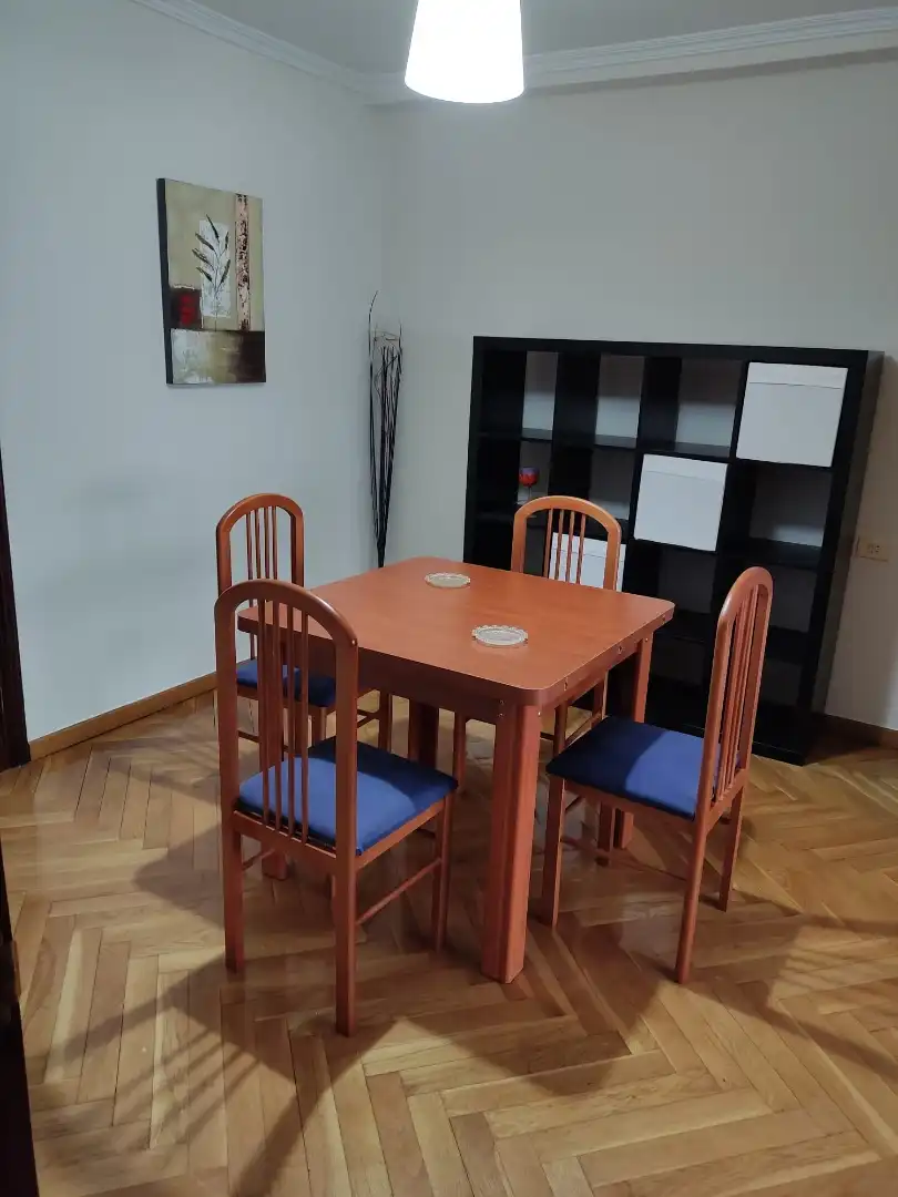 Pis de lloguer a Rúa Montirón, 79, San Roque - As Fontiñas Menjador de Pis de lloguer en Lugo amb Calefacció, Parquet i Terrassa