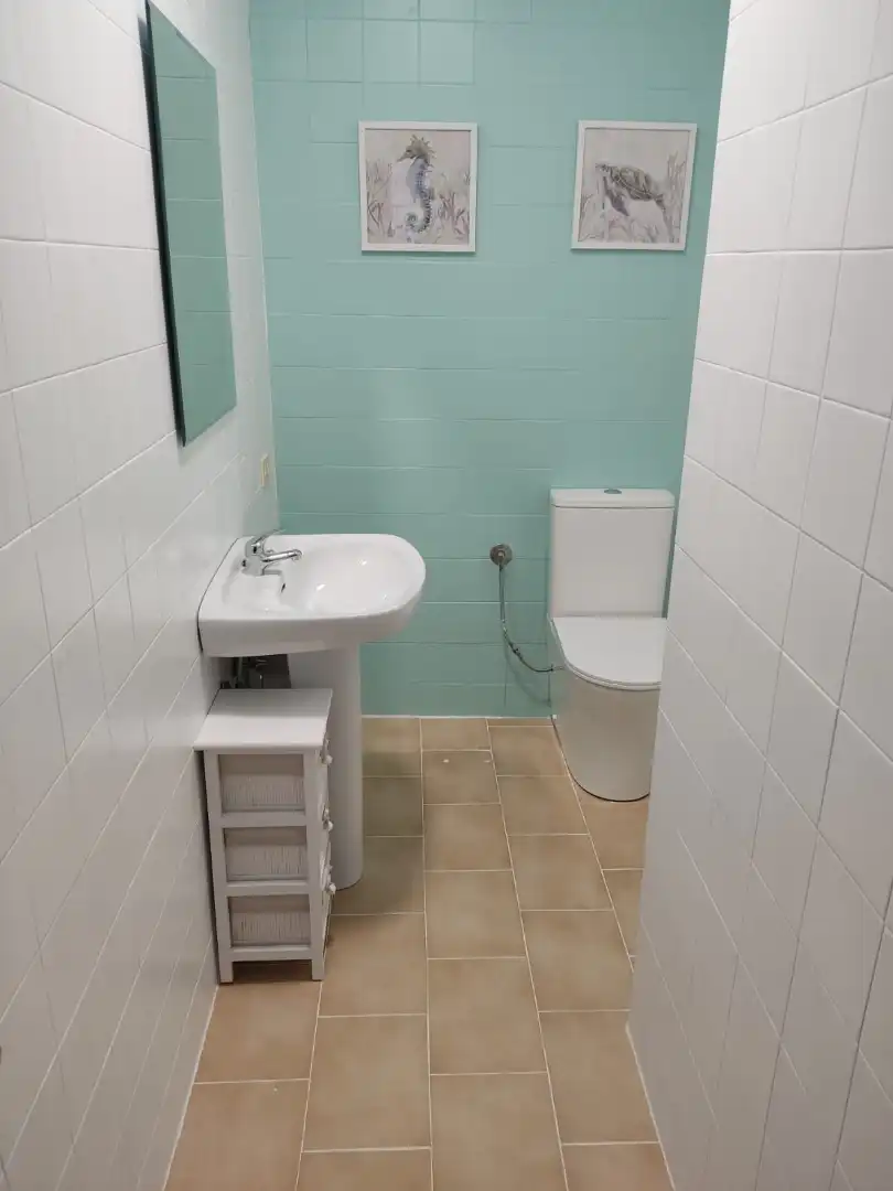 Pis de lloguer a Rúa Montirón, 79, San Roque - As Fontiñas Bany de Pis de lloguer en Lugo amb Calefacció, Parquet i Terrassa