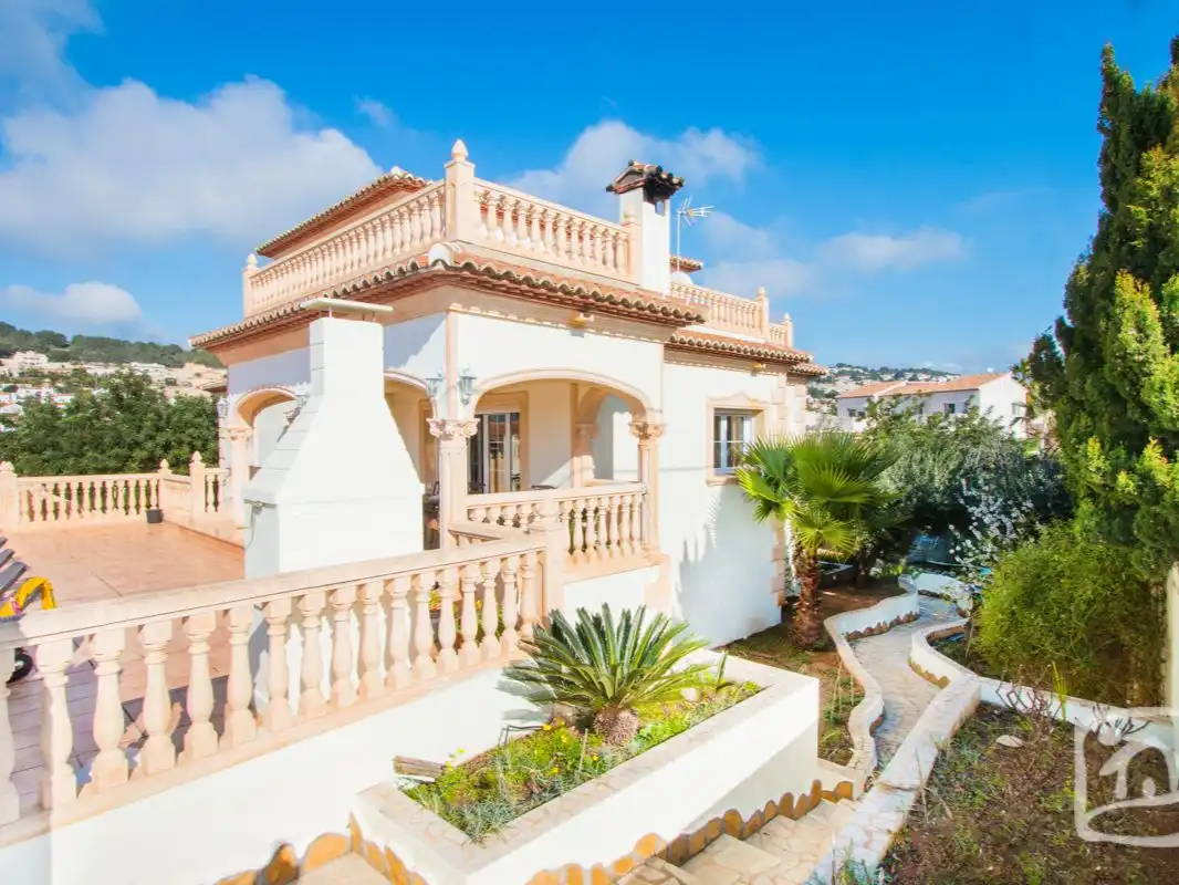 Casa o chalet de alquiler en Urbanización Gran Sol, Carrió - La Merced - Los Pinos Vista exterior de Casa o chalet de alquiler en Calpe / Calp con Aire acondicionado, Calefacción y Jardín privado