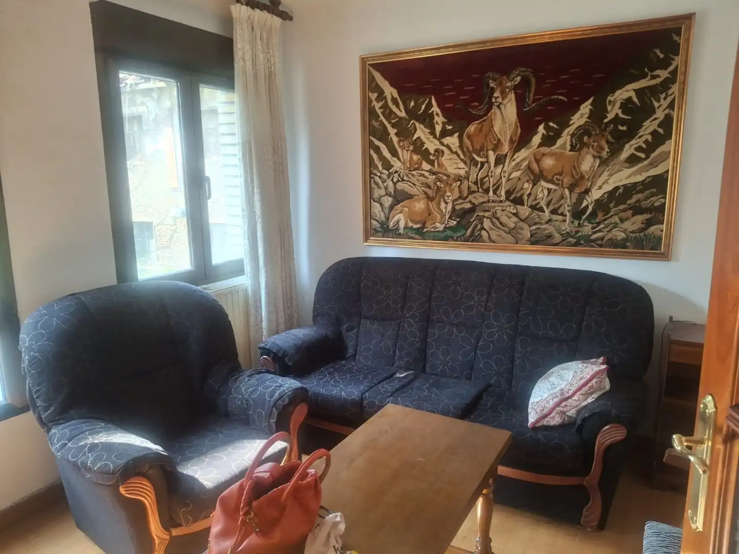 Sala de estar de Piso de alquiler en Aller