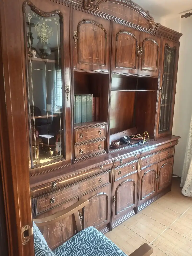 Sala de estar de Piso de alquiler en Aller