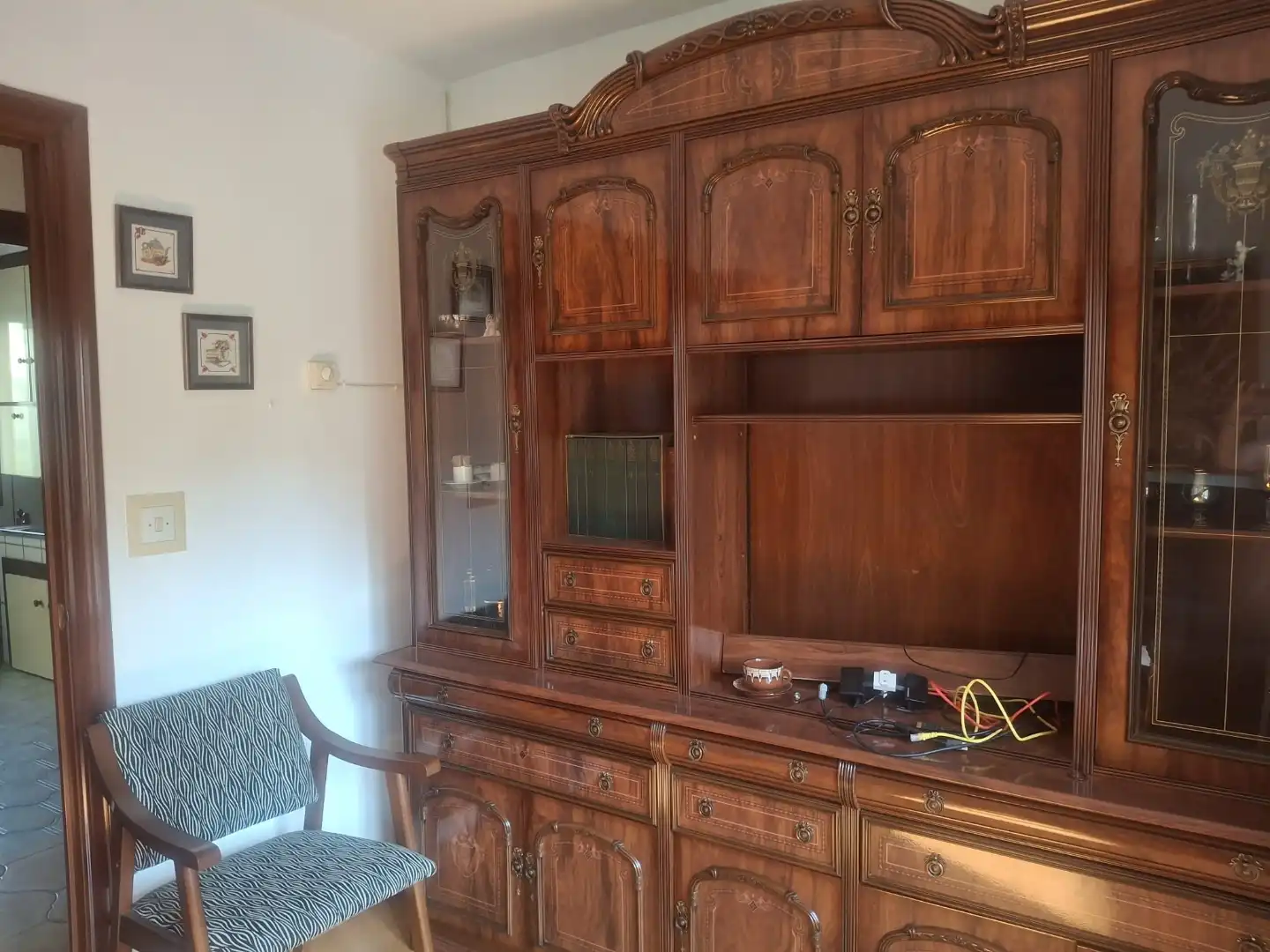 Sala de estar de Piso de alquiler en Aller