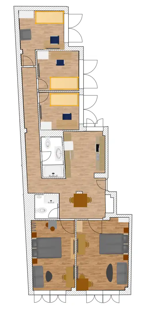 Room in Plaza del General Primo de Rivera, 5, Salesas - Foncalada - Campoamor Room in Plaza del General Primo de Rivera, 5, Salesas - Foncalada - Campoamor