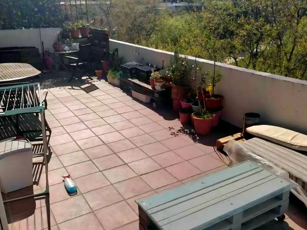 Flat for rent in Calle de Alba de Tormes, 15, Puerta Bonita Terrace of Flat for rent in Madrid with Air Conditioner, Parquet flooring and Terrace