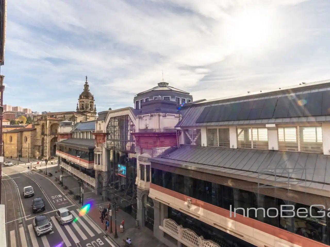 Piso en venta en Calle Belosticalle, 1, Casco Viejo Vista exterior de Piso en venta en Bilbao con Balcón