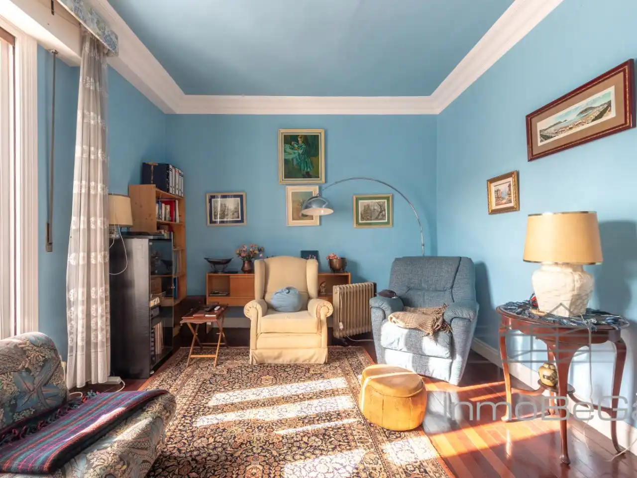 Piso en venta en Calle Belosticalle, 1, Casco Viejo Sala de estar de Piso en venta en Bilbao con Balcón