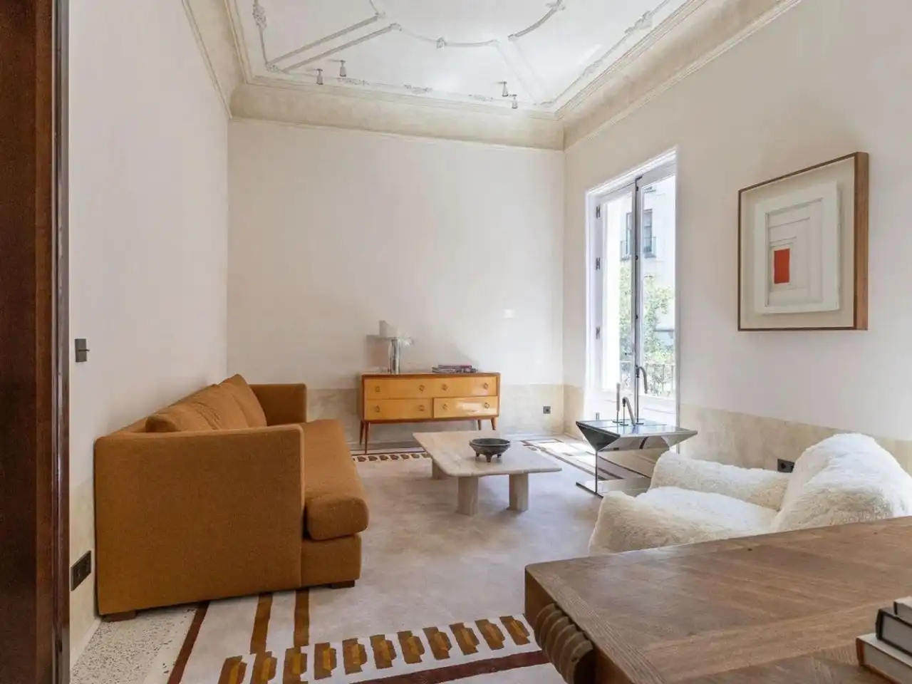 Flat for sale in Corredera Baja de San Pablo, 37, Universidad - Malasaña Living room of Flat for sale in Madrid Capital with Air Conditioner, Terrace and Balcony